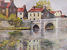Vanessa Bell, Sussex Countryside with bridge