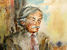 Portrait of Kyffin Williams, R Markham
